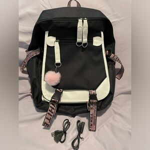 Backpack w/ USB Charger Connection